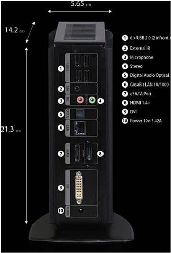 Xtreamer ULTRA Mini-ITX HTPC (1.8 GHZ Intel Atom Dual-Core D525)
