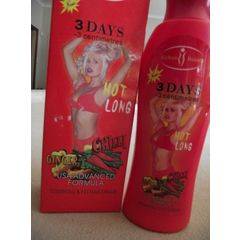 3 DAYS - 3 CENTIMETERS HOT LONG CHILLI GINGER SLIMMING & FITTING CREAM