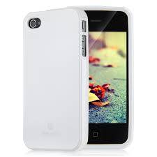 New Pure White Colour Material Back Cover Case Skin for Apple iPhone 5