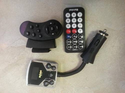 MP3-FM Transmitter with Remote Controller.NICE QUALITY