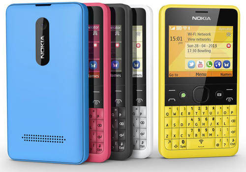 Nokia Asha 210.3 Black 2.0 MP Camera Stereo FM Radio Bluetooth Unlocked GSM Cell Phone