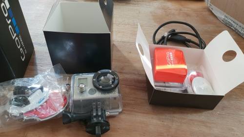 GoPro Hero 2 with Surfboard mounts and Flotation Device