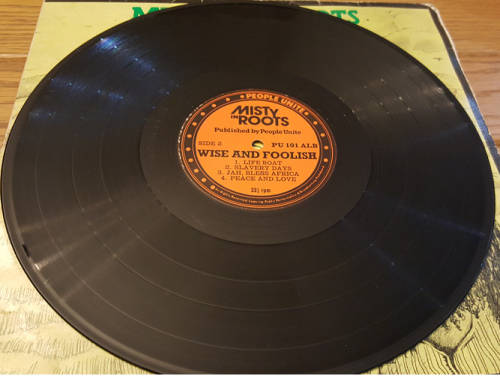 LP - Misty In Roots - Wise And Foolish - (Reggae) - 1982 UK Print