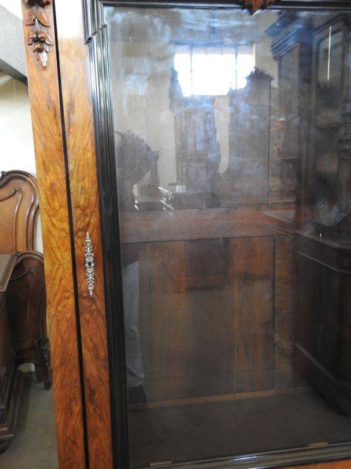 Beautiful Napoleon III Armoire in Palisander/Rosewood and Ebony