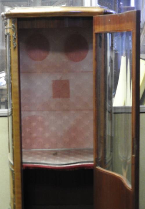 1930`s French Louis XV Style Vernis Martin Curio cabinet