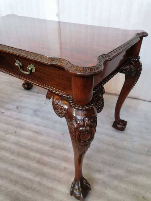 Chippendale style 2 drawer desk