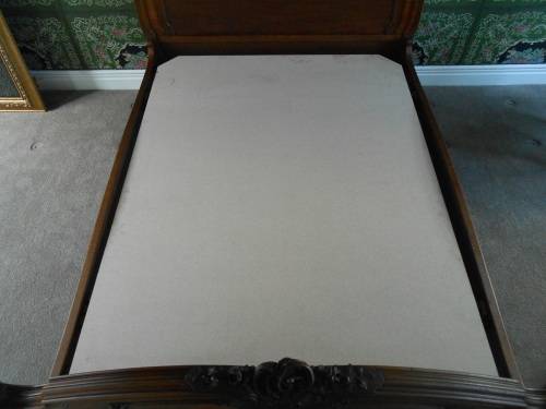 Antique French Louis XV Bed In Rosewood