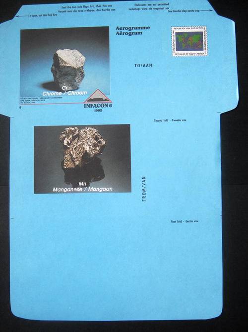 RSA - AEROGRAMME # 8 - FERROALLOYS