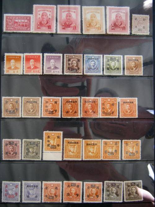 CHINA (PRE 1949) - SELECTION OF 65 STAMPS - MNH