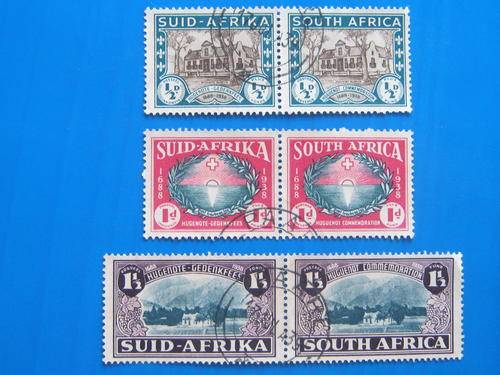 UNION - 1939 HUGUENOT LANDING - SET OF PAIRS - UNH