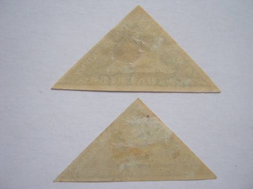 UNION - 1926 TRIANGLE - 2 x STAMPS (ENGLISH & AFRIKAANS) - MHR