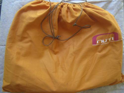 NUTI OSTRICH LEATHER HANDBAG - AS GOOD AS NEW - NEVER USED