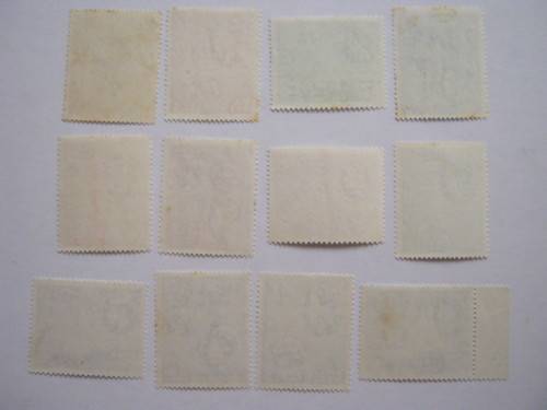 Seychelles - 1938 Defin Issue KGVI - Part Set of Singles - Unused
