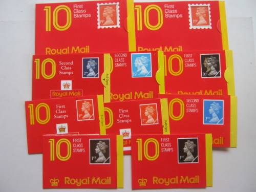 GB QEII - SELECTION OF ROYAL MAIL BOOKLETS - COMPLETE - BID PER BOOKLET