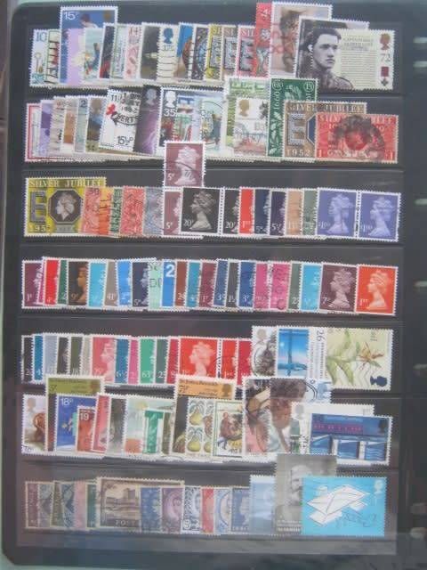 CLEARANCE LOT - GREAT BRITAIN ON LARGE STOCK CARDS