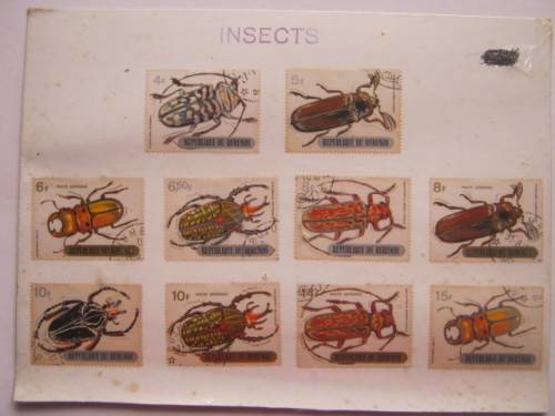 THEMATICS - BURUNDI - INSECTS - SEALED PACK