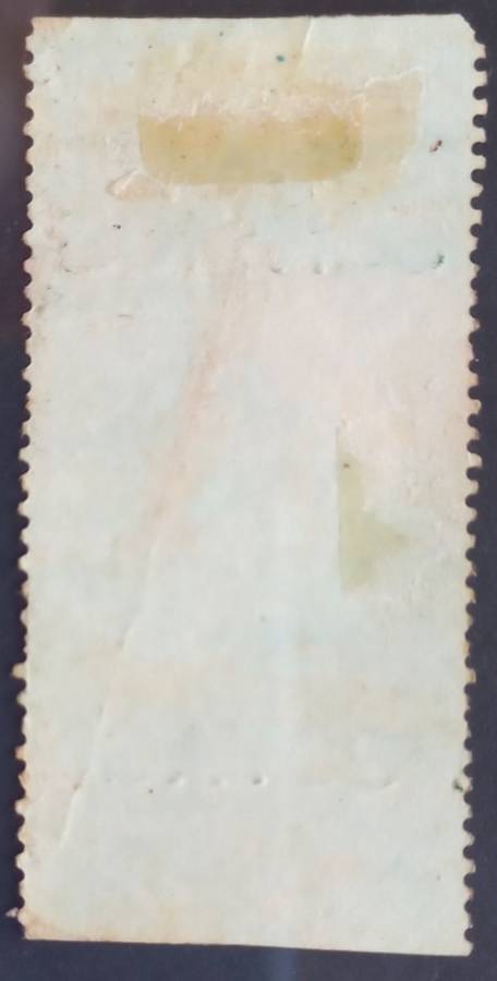 INDIA - 1866 OFFICIAL - 4a PURPLE OPTD `SERVICE POSTAGE` - SINGLE - USED