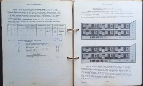 STAMPS OF THE REPUBLIC OF SOUTH AFRICA - HANDBOOK/CATALOGUE IN TWO VOLUMES - PUBLISHED 1969