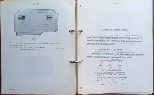 STAMPS OF THE REPUBLIC OF SOUTH AFRICA - HANDBOOK/CATALOGUE IN TWO VOLUMES - PUBLISHED 1969