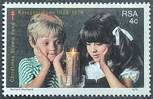 RSA - 1979 50th ANNIV OF SA CHRISTMAS FUND - SINGLE - MNH