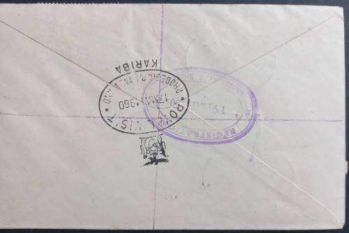 RHODESIA and NYASALAND - 1960 OPENING OF KARIBA HYDRO-ELECTRIC SCHEME - PRIVATE COVER