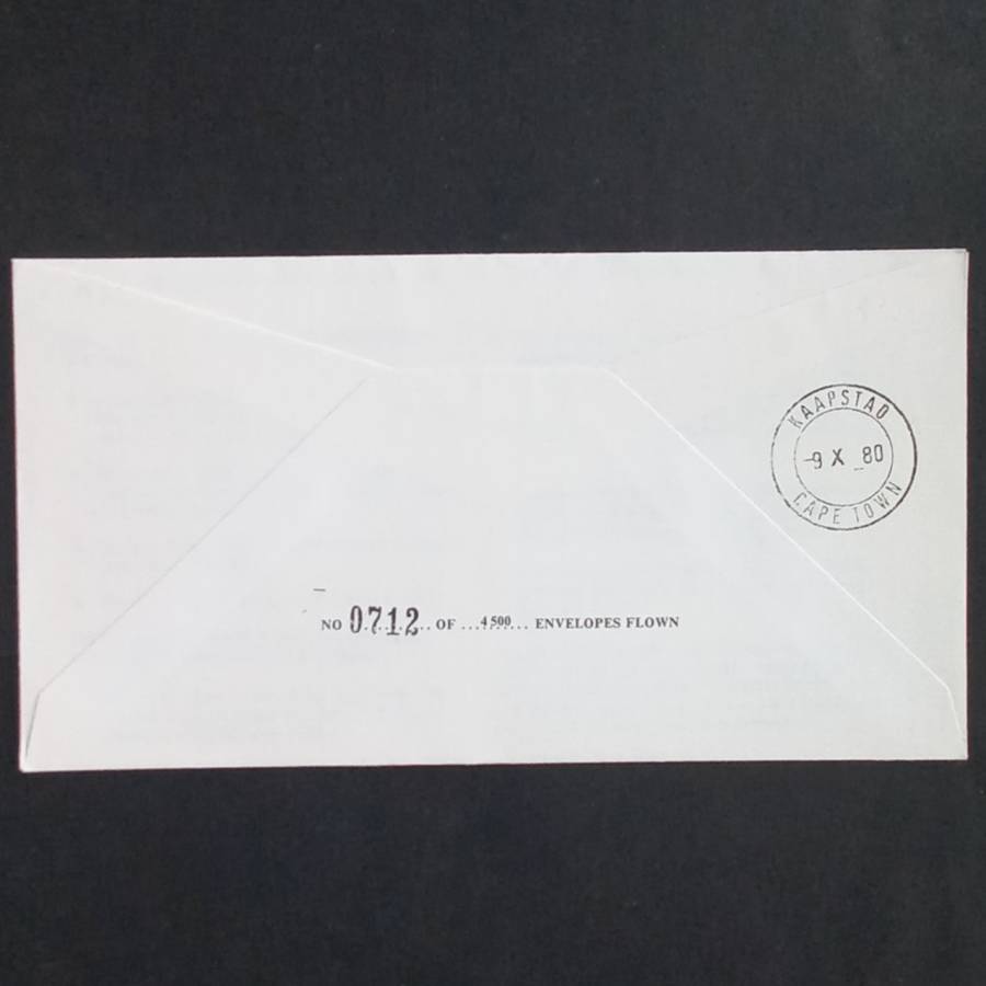 RSA - 1980 Flight Covers - 60 Years of Aviation in South Africa