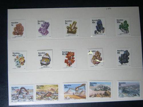 NAMIBIA - 1991 FIRST DEFINITIVE SERIES - SET OF 15 - MNH