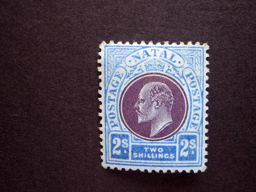 NATAL - 1908/09 - 2/- M/HR