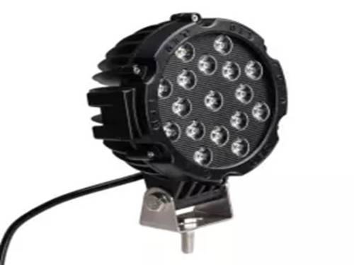 51w Round Led Light 7" Spot Work Off Road Fog Driving Roof Bar Bumper for SUV Boat 4x4 Jeep Lamp
