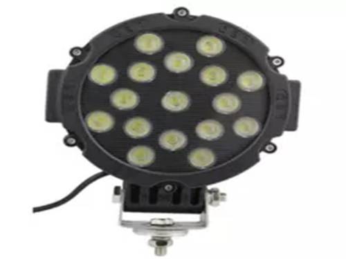 51w Round Led Light 7" Spot Work Off Road Fog Driving Roof Bar Bumper for SUV Boat 4x4 Jeep Lamp
