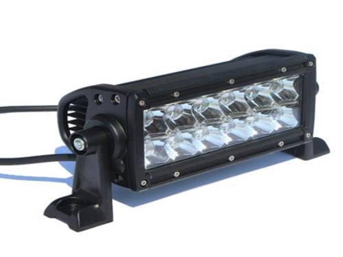 36 WATTS LED CREE LIGHT BAR WITH SIDE BRACKETS (EXTRA HARNESS AND OR CLAMPS)