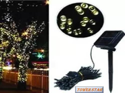 HUGE!!!20M Christmas SOLAR MULTI-COLOR FAIRY LED STRING LIGHTS!