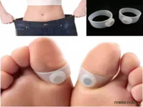 Slimming & Health Magnetic Silicone Toe Rings