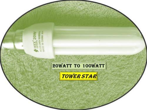 20 WATTS TO 100 WATTS B22 ENERGY SAVING GLOBES