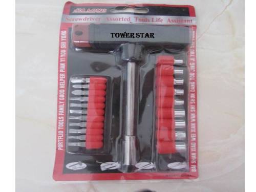 PROFESSIONAL TOOLS SET OF SCREWDRIVER AND SOCKETS