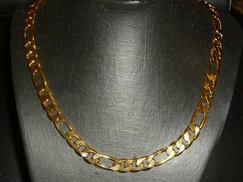 11mm WIDE!!!!! UPPERCLASS GOLD FUSION IMPORTED NECKLACE