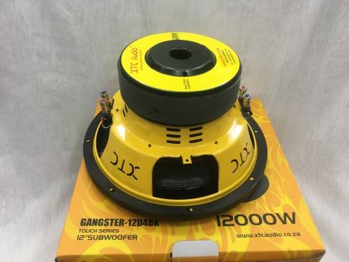 Gangster 12000W Dvc Xtc 12Inch Car Subwoofer