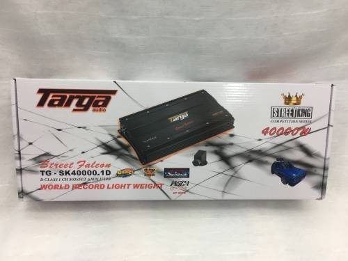 TARGA STREET KING TG-SK400000.1 FALCON SERIES 4000rms Monoblock Amplifier