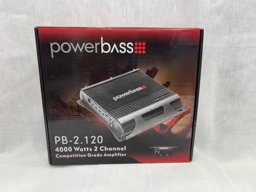 PB2.120 POWERBASS 4000W 2CHANNEL CAR AMP