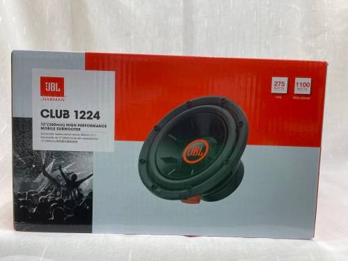 JBL CLUB 1224 12 INCH 1100W 275W RMS  SUBWOOFER