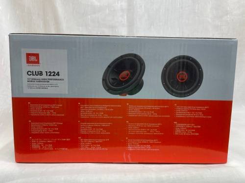 JBL CLUB 1224 12 INCH 1100W 275W RMS  SUBWOOFER