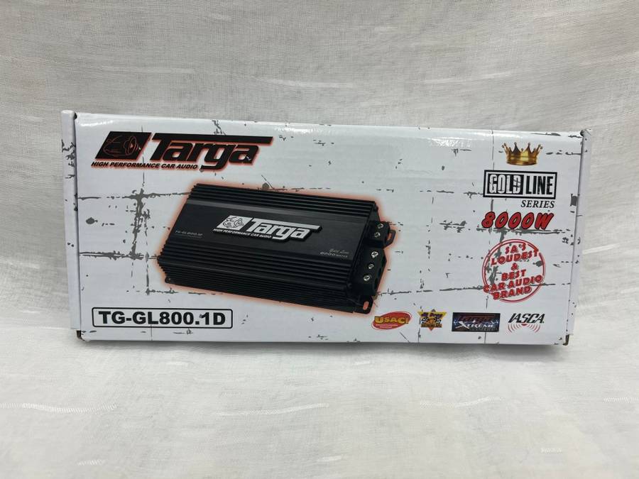 Targa TG-GL800.1D (600W RMS) Gold Line  Monoblock Amplifier