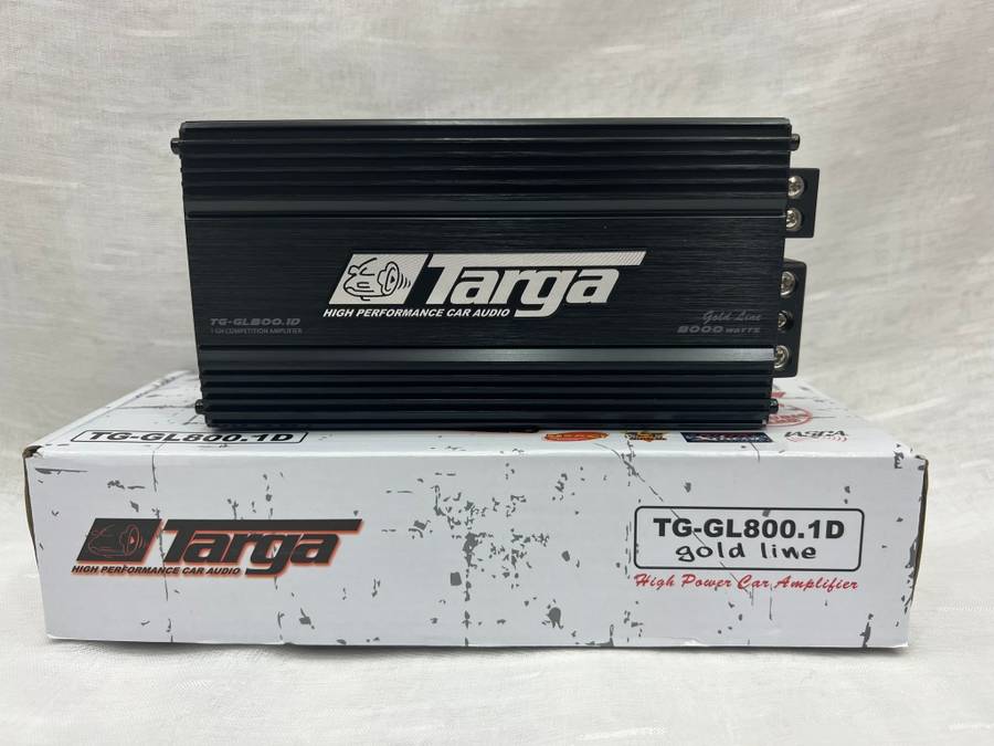 Targa TG-GL800.1D (600W RMS) Gold Line  Monoblock Amplifier