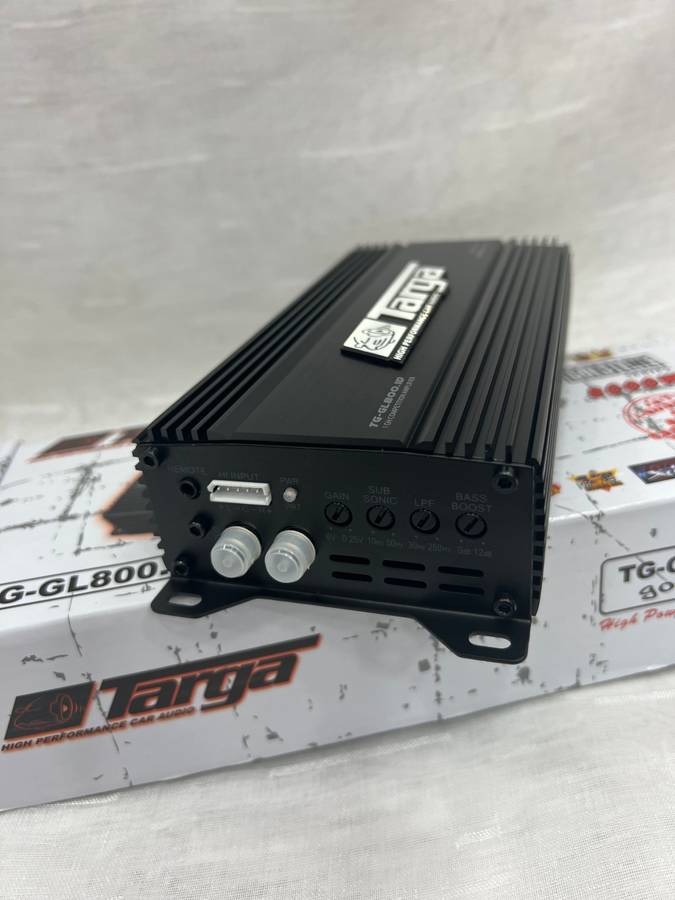 Targa TG-GL800.1D (600W RMS) Gold Line  Monoblock Amplifier