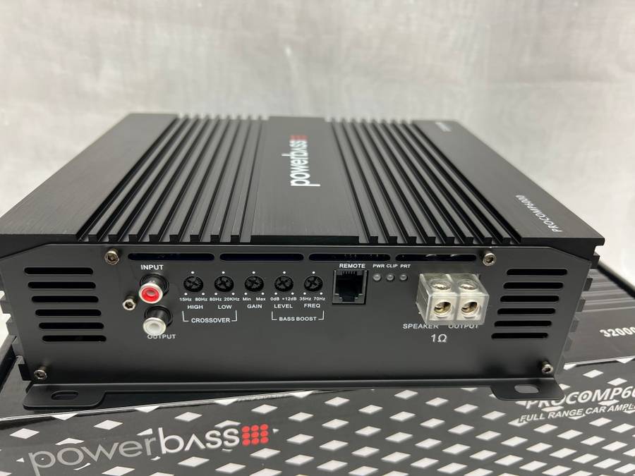 Powerbass Procomp6000 Class D 32 000w full range mono Amplifier (Brazilian series)