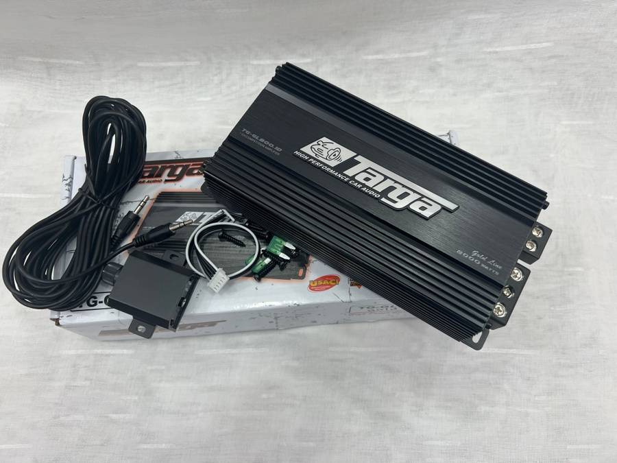 Targa TG-GL800.1D (600W RMS) Gold Line  Monoblock Amplifier