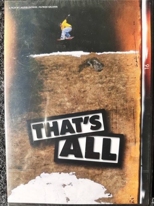 That's All - Snowboarding DVD