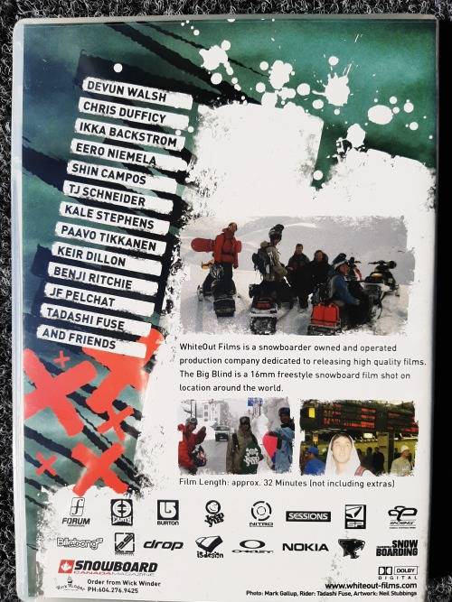 The Big Blind - Snowboarding DVD