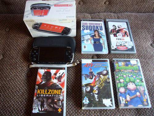 SONY PSP + GAMES