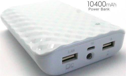 ifatel Power Bank 10400 MAh Capacity with Flash Light